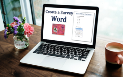 How do I create a survey in Word?